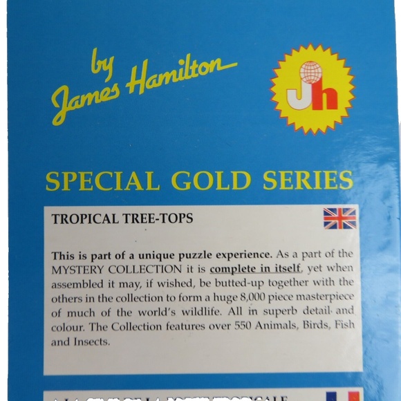 NEW- Tropical Tree-Tops 1000 pc jigsaw puzzle by James Hamilton - Picture 2 of 5